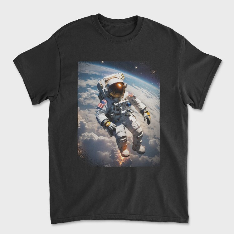 Astronaut Spacewalk, Tricou Barbati (Unisex)