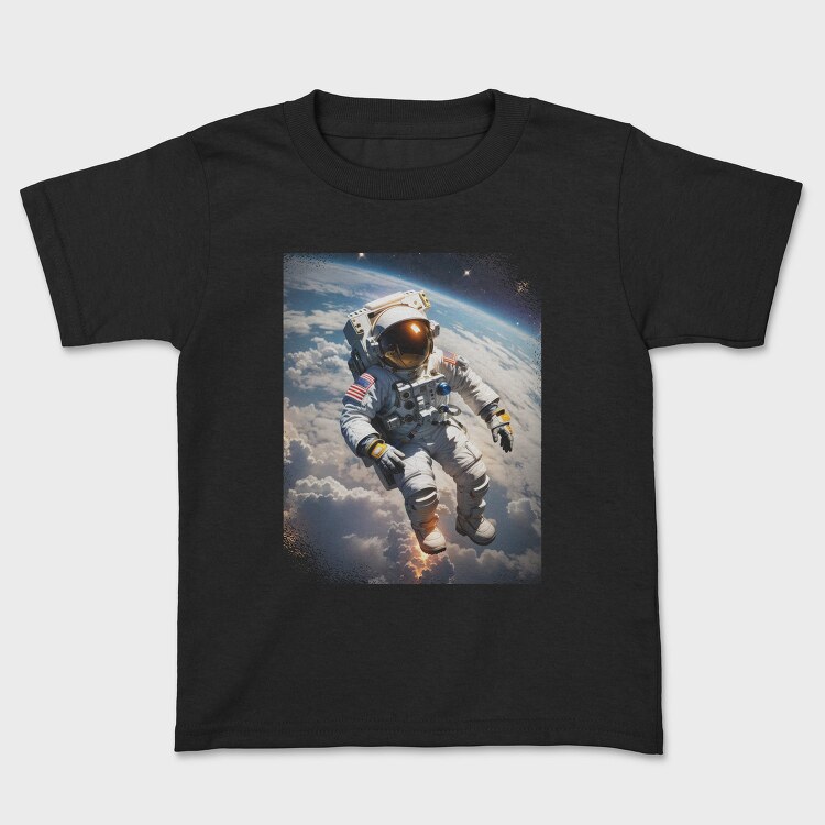 Astronaut Spacewalk, Tricou Copii