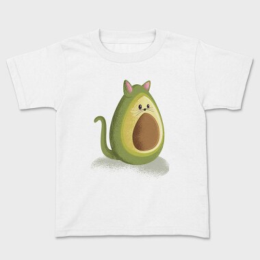 Avocado Cat Avocato, Tricou Copii