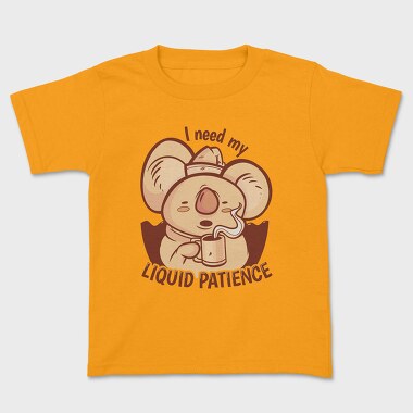 Awesome Liquid Patience Koala, Tricou Copii