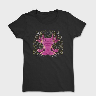 Axolotl Meditation Meditating, Tricou Femei
