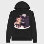 Axolotl Pianist, Hanorac Oversize Barbati (Unisex)