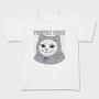 Cat With Grey Hoodie, Tricou Copii