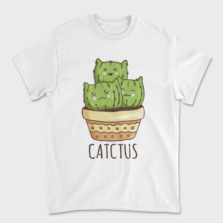 Catctus, Tricou Barbati (Unisex)