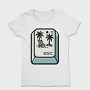Beach Escape Key Esc, Tricou Femei
