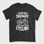 Bicycle Therapy Bike, Tricou Barbati (Unisex)