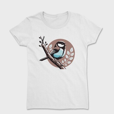Chickadee Branch Circle, Tricou Femei