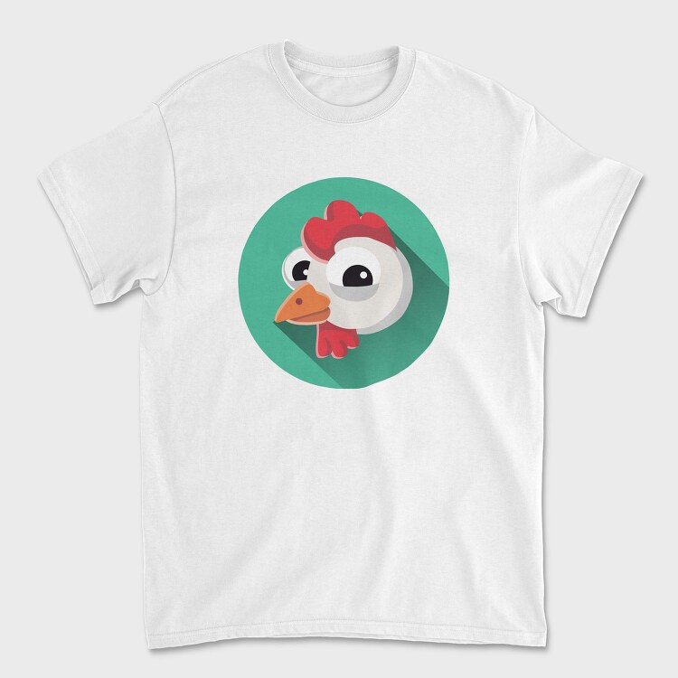Chicken Icon Art, Tricou Barbati (Unisex)