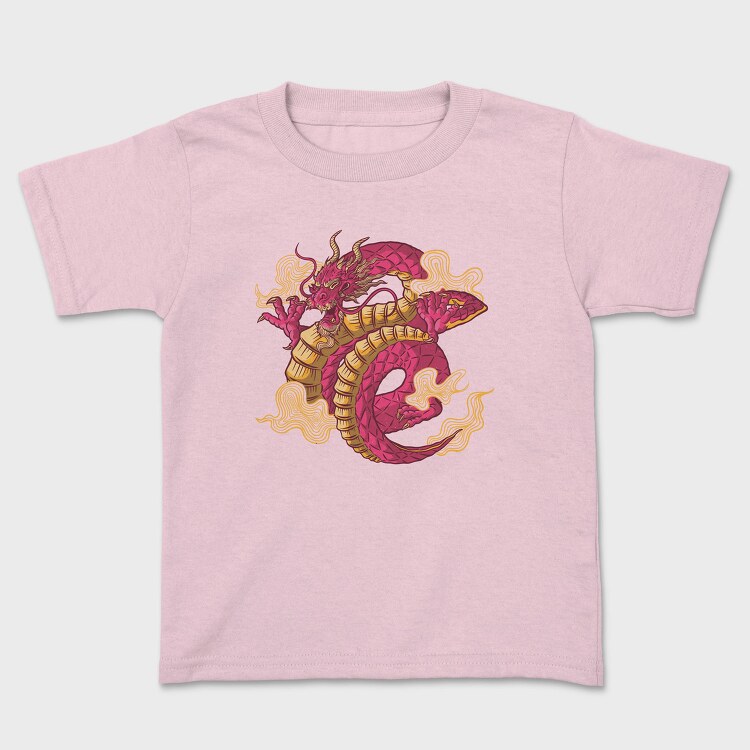 Chinese Dragon Creature Chinnese, Tricou Copii