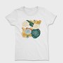 Abstract Carnation Flowers, Tricou Femei
