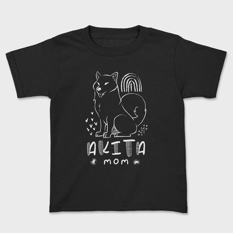 Akita Dog Mom, Tricou Copii