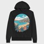 Albania Scenic Landscape, Hanorac Oversize Barbati (Unisex)