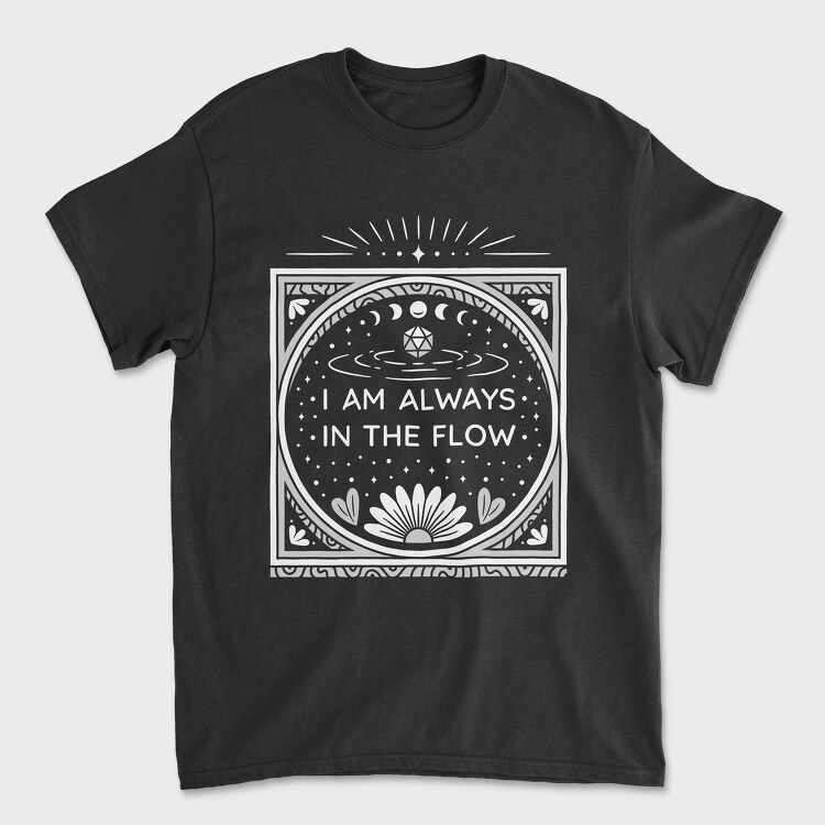 Always In The Flow, Tricou Barbati (Unisex)