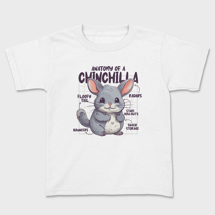 Anatomy Of A Chinchilla, Tricou Copii