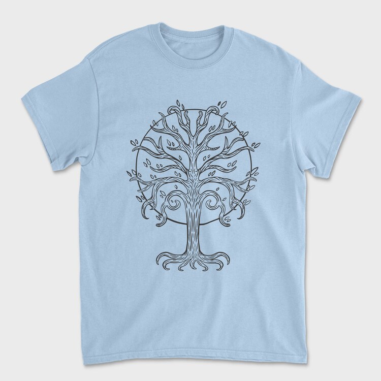 Ancient Magical Tree Nature, Tricou Barbati (Unisex)