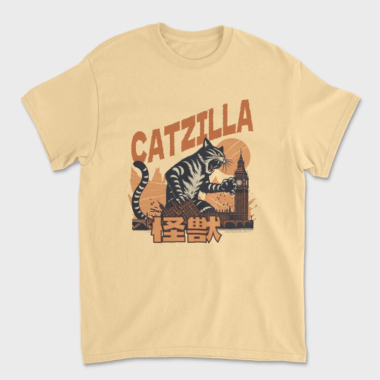 Catzilla Parody, Tricou Barbati (Unisex)
