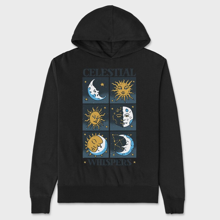 Celestial Elements Whimsigoth, Hanorac Oversize Barbati (Unisex)