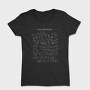 Chalk Hand Drawn Animals Silhouettes, Tricou Femei