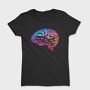 Colorful Brain Abstract Art, Tricou Femei