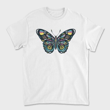 Colorful Butterfly, Tricou Barbati (Unisex)