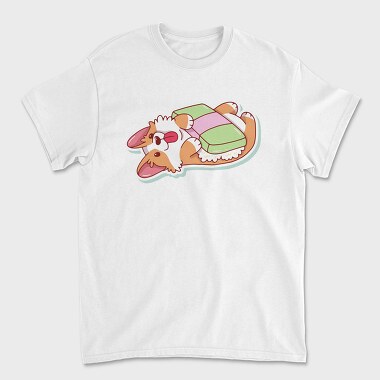 Corgi Nap Time, Tricou Barbati (Unisex)