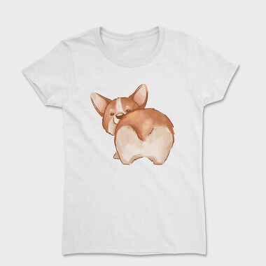 Corgi Tail Wag, Tricou Femei