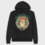 Christmas Cow Muhdolph, Hanorac Oversize Barbati (Unisex)