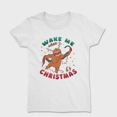Christmas Sloth, Tricou Femei