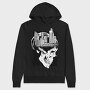 City Skull Art, Hanorac Oversize Barbati (Unisex)