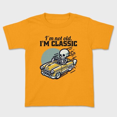 Classic Skeleton Car, Tricou Copii