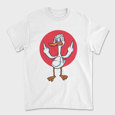 Angry Duck Fuck You, Tricou Barbati (Unisex)