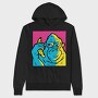Angry Gorilla Banana, Hanorac Oversize Barbati (Unisex)