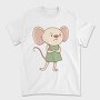 Angry Mouse Dress, Tricou Barbati (Unisex)