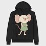 Angry Mouse Dress, Hanorac Oversize Barbati (Unisex)
