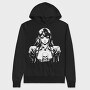 Anime Nightmare Girl, Hanorac Oversize Barbati (Unisex)