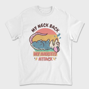 Anxiety Opossum, Tricou Barbati (Unisex)