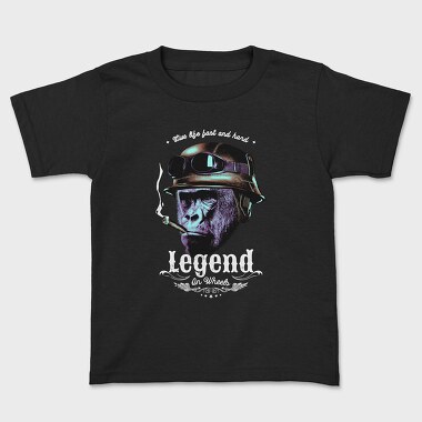 Aviator Gorilla Vintage Legend, Tricou Copii
