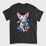 Cosmic Sphynx Cat, Tricou Barbati (Unisex)