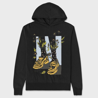 Cottagecore Lifestyle Clothes Collection, Hanorac Oversize Barbati (Unisex)