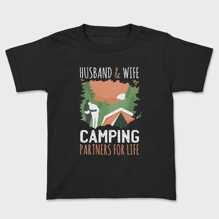 Couple Camping, Tricou Copii