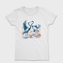 Crane Birds Dancing, Tricou Femei