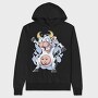 Crazy Dancing Cow, Hanorac Oversize Barbati (Unisex)