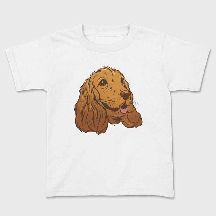 Coker Spaniel Dog, Tricou Copii