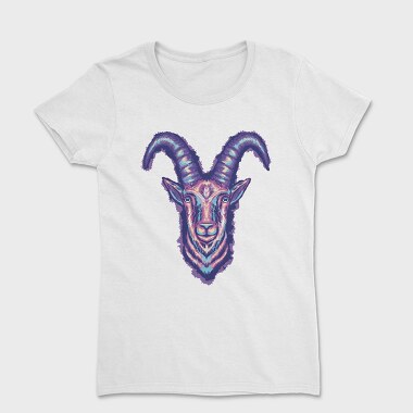 Colorful Goat Head, Tricou Femei