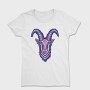 Colorful Goat Head, Tricou Femei