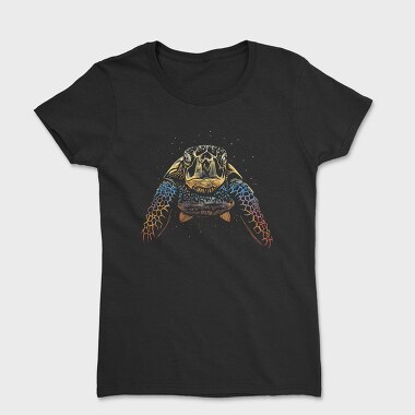 Colorful Turtle Colours, Tricou Femei