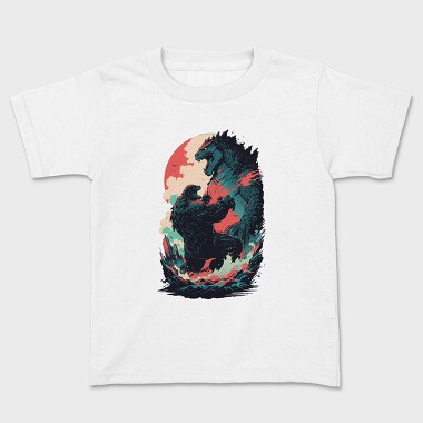 Comic Monsters Fighting Godzilla, Tricou Copii