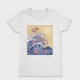 Axolotls In Wave, Tricou Femei