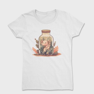 Baby Axolotl In Jar, Tricou Femei