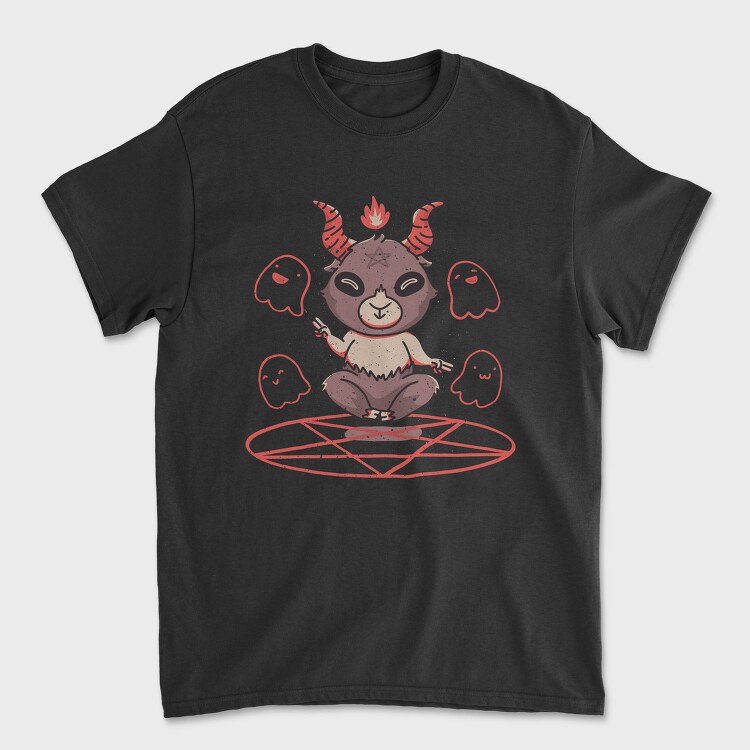Cute Baphomet, Tricou Barbati (Unisex)